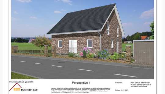 Bild von Baugrundstück + Neubau! BUCHORN-Bau baut Ihr Eigenheim Neu. Träumen Sie nicht länger...legen Sie los