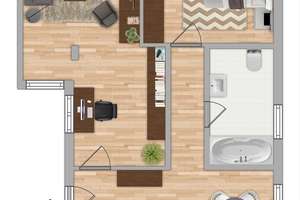 Gut geschnittene 2-Zimmerwohnung - Bestlage Hofheim-Wallau – Rathausstraße 7, 65719 Hofheim am Taunus – Vorschaubild 5