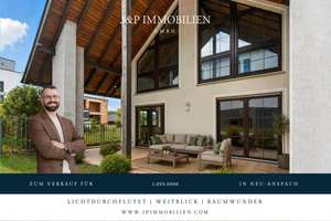Anwesen mit besonderer Architektur, Wärmepumpe und Weitblick! Inkl. Praxis- oder Geschäftsräume! – Die vollständige Adresse der Immobilie erhältst du vom Anbieter., 61267 Neu-Anspach – Vorschaubild 1