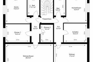 W4 - Großzügige 2 ZKB, OG Wohnung - im Herzen von Lenting - A2 Immobilien GmbH