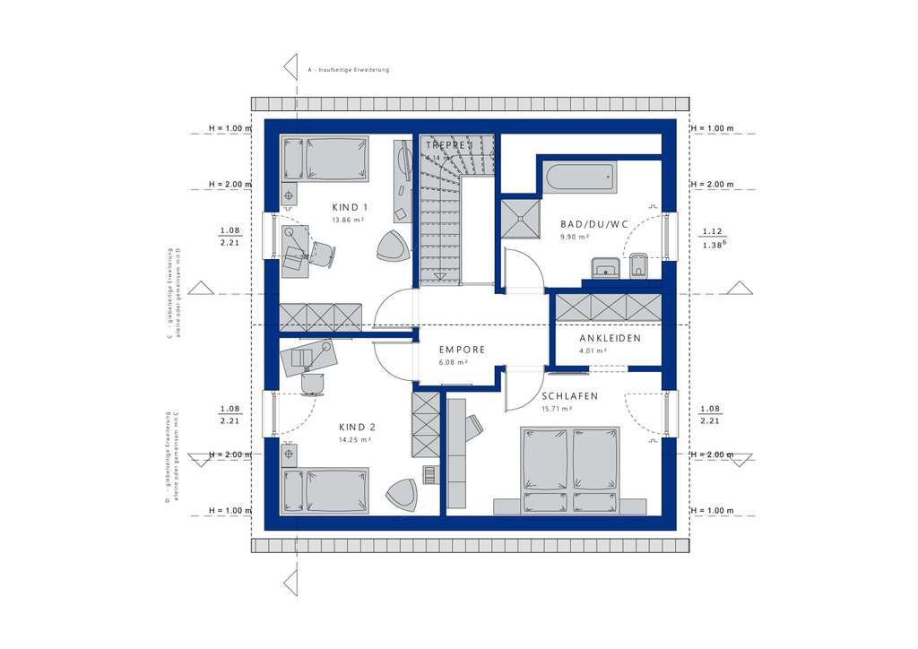 Immobilie in Dombühl - Geräumiges Familienhaus: komfortable und effizient - Bild 3