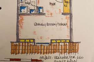 Kompaktes 1-Zimmer-Apartment: Urban leben in Köln-Bickendorf – Venloerstr. 658-660, 50827 Bickendorf, Köln – Vorschaubild 13