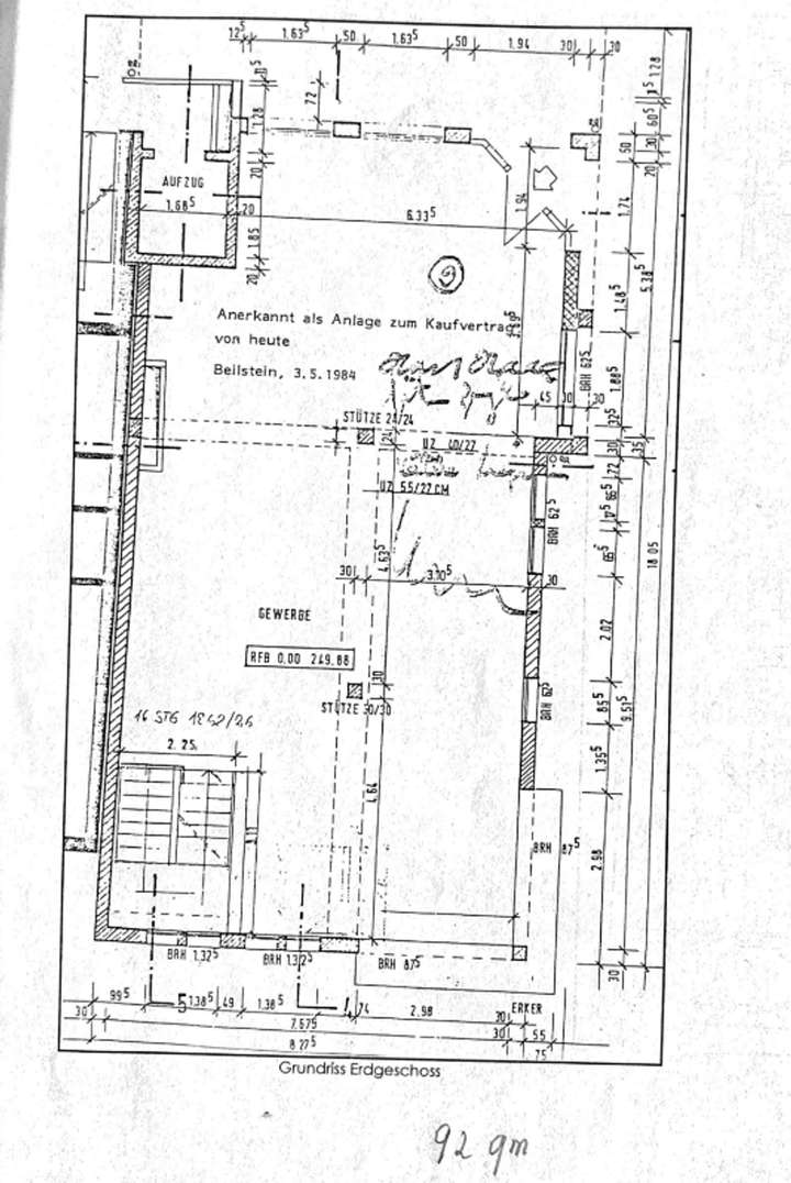 Grundriss Erdgeschoss
