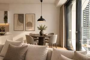 Grand Tower Frankfurt: Exklusive 2-Zimmer-Wohnung im 10. OG mit Balkon & Stellplatz – 60327 Gallus, Frankfurt am Main – Vorschaubild 8