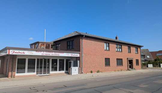 Bild von Wohnen mit Gewerbeeinheit (ehem. Fleischerei, Küche und Büros)