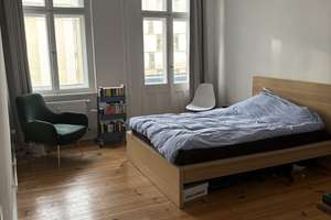 Helle 1-Zimmer-Wohnung zur ZWISCHENMIETE (möbliert) – Wühlischstraße 56, 10245 Friedrichshain, Berlin – Vorschaubild 1