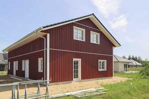Charmantes Holzhaus mit Schwedenhaus-Flair – Neubau DHH mit Charakter im Luftkurort Leck  – Nordfriesland (Kreis) – Vorschaubild 1