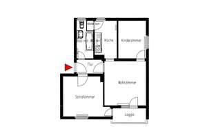 3‑Zimmer‑Erdgeschosswohnung * Eigentumsgrundstück * EBK * teilmodernisiert – Die vollständige Adresse der Immobilie erhältst du vom Anbieter., 38442 Fallersleben, Wolfsburg – Vorschaubild 21