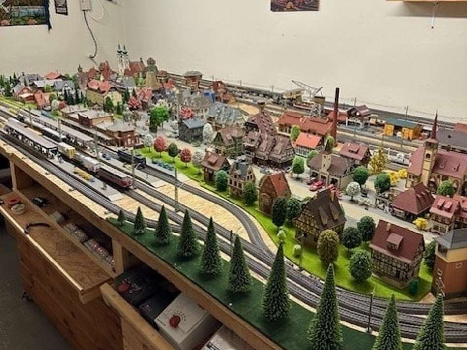 Märklin-Eisenbahn Hobbyraum