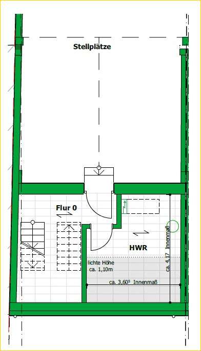 Kellergeschoss - Parkebene