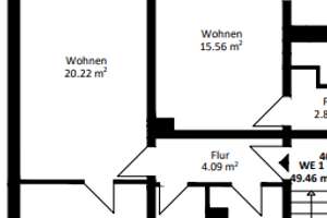 Helle 2-Raum-Wohnung in zentraler Lage! – 39112 Leipziger Straße, Magdeburg – Vorschaubild 10