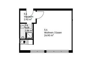 FRISCH RENOVIERT! Modernes Appartement in zentraler Lage! – Herner Str. 26, 44787 Gleisdreieck, Bochum – Vorschaubild 8