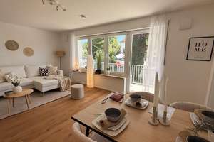 Kernsanierte 3-Zimmer-Wohnung mit Süd-Balkon & Garage - modern, bezugsfertig, provisionsfrei