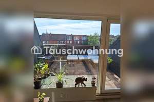 Tauschwohnung: Helle, sonnige 2-Raum-DG im Osten mit großem Balkon
