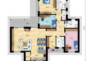 Schöner großzügiger massiver Bungalow 5 Zimmer 155 m² Wfl. – Dillingen an der Donau (Kreis) – Vorschaubild 3