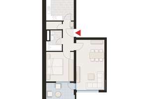 2-Zimmer-Wohnung mit Panoramablick in Stuttgart-Neugereut – Pelikanstr. A 53 A, 70378 Neugereut, Stuttgart – Vorschaubild 7
