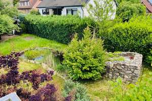 Hannover Kaltenweide : Okalhaus mit 3 Garagen auf großen Grundstück mit Teich und Gartenlaube – Mühlenweg 5, 30855 Langenhagen – Vorschaubild 6