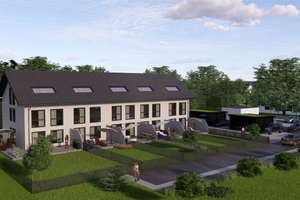 TOP WOHNLAGE - MODERNES NEUBAU-RMH (H2-4) - FERNWÄRME – Die vollständige Adresse der Immobilie erhältst du vom Anbieter., 84478 Waldkraiburg – Vorschaubild 1