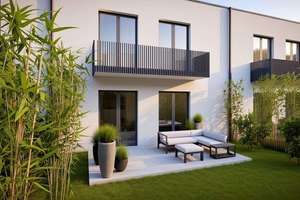 Familienglück im eigenen Reihenhaus