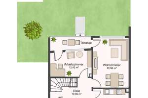 Sanierungsbedürftiges Reihendendhaus mit großem Garten und viel Potenzial – Die vollständige Adresse der Immobilie erhältst du vom Anbieter., 85567 Grafing bei München – Vorschaubild 17