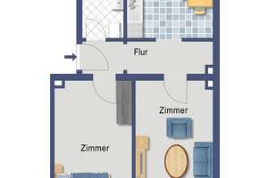 Schöne 2 Raum Wohnung im Niedrigenergiehaus  – Buerer Str. 71, 45899 Horst, Gelsenkirchen – Vorschaubild 7