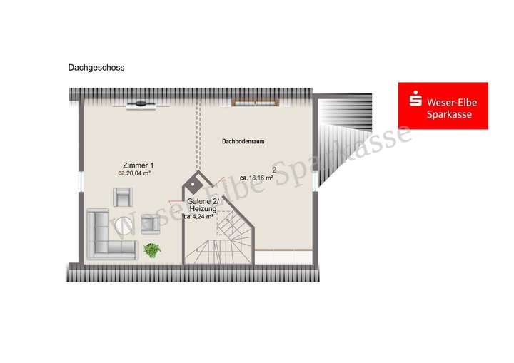 Grundriss Dachgeschoss