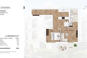 Neubauwohnung mit Südbalkon im Kö-Karree - nur 80m von der Königsallee entfernt – Talstraße 11, 40217 Friedrichstadt, Düsseldorf – Vorschaubild 6