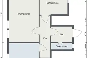Faktor 12, positiver Cashflow: Attraktives Mehrfamilienhaus als Kapitalanlage – Hameln-Pyrmont (Kreis) – Vorschaubild 7