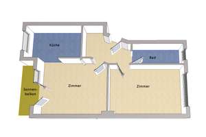 IMMOBERLIN.DE - Wohlfühllage! Stilvolle Altbauwohnung mit ruhiger Westloggia nahe Ludwigkirchplatz – Die vollständige Adresse der Immobilie erhältst du vom Anbieter., 10707 Wilmersdorf, Berlin – Vorschaubild 7