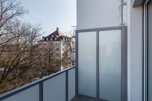 Zentrale, bezugsfertige Studentenwohnungen – Appartement mit Morgensonne und Aussicht – Die vollständige Adresse der Immobilie erhältst du vom Anbieter., 86159 Hochfeld, Augsburg – Vorschaubild 3