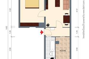 Fit bleiben und Miete sparen - deine 2-Zimmerwohnung ist hier! – 4720 Döbeln – Vorschaubild 8