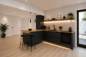 Außergewöhnliches Designer-Loft mit 203 m² | 4,5 Zimmer | Küche | Terrasse | Balkon | 2 Stellplätze – 45147 Holsterhausen, Essen – Vorschaubild 4
