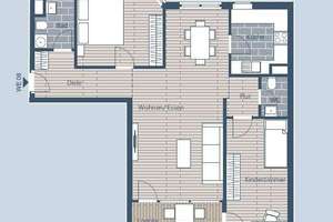 3-Zimmerwohnung mit Loggia in gefragter Westlage – Die vollständige Adresse der Immobilie erhältst du vom Anbieter., 4177 Lindenau, Leipzig – Vorschaubild 11
