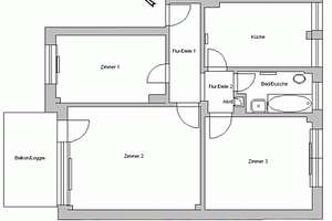 3-Zimmerwohnung Bottrop – Thomastr. 2, 46238 Batenbrock, Bottrop – Vorschaubild 3