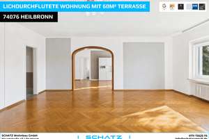 Lichtdurchflutete 4,5 Zimmerwohnung mit 60m² Terrasse