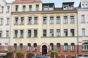 Leipzig-Zentrumsnah: Denkmalgeschützte 3-Zimmer-Wohnung mit Balkon – 4315 Volkmarsdorf, Leipzig – Vorschaubild 1