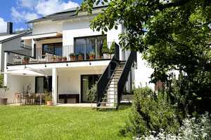 VON POLL - OBERURSEL: Modernes Traumhaus (Energielevel A+) mit Familiengarten und tollem Ausblick – Hochtaunuskreis – Vorschaubild 18