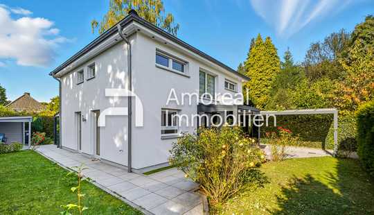 Bild von Hamburg Poppenbüttel | Neuwertiges 4-Zimmer-Einfamilienhaus mit schönem Garten und Carport