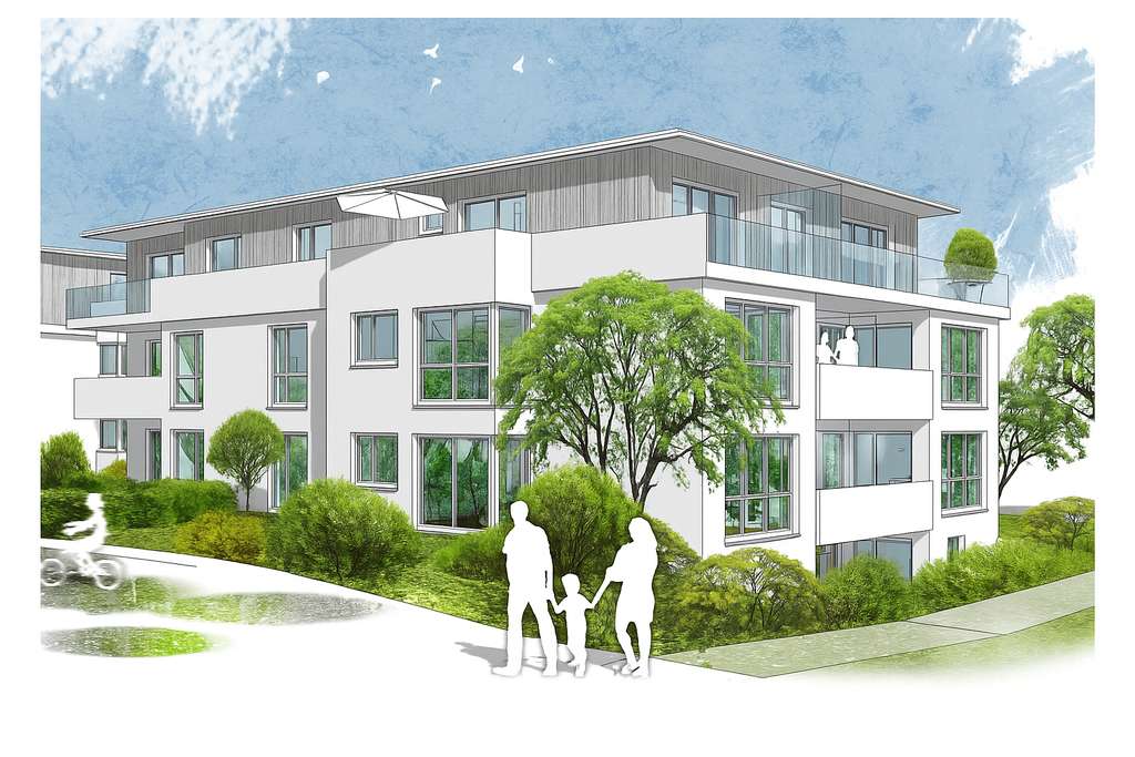 Immobilie in Untereisesheim - Neue, großzügige und moderne 2-Zi.-Wohnung - Bild 0