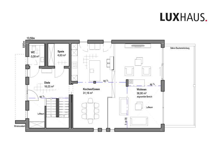 Grundriss Erdgeschoss