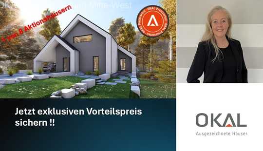 Bild von AKTION !!! MODERNES WOHNEN MIT STIL UND KOMFORT - Malervorbereitet inkl. Grundstück
