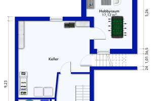 Familienfreundliches Endreihenhaus mit traumhaftem Garten in ruhiger Wohnlage von Hamburg-Eidelstedt – Die vollständige Adresse der Immobilie erhältst du vom Anbieter., 22525 Eidelstedt, Hamburg – Vorschaubild 15