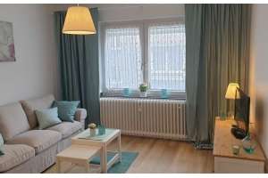Stillvoll eingerichtete komplett möblierte Wohnung in Dortmund-City, Nähe HBF&Klinikviertel