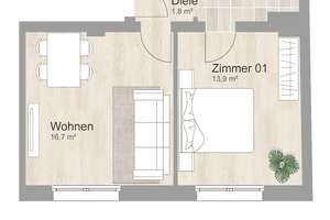 *** Charmantes Zuhause mit Duschbad! *** – Ernestinenstr. 11, 45141 Stoppenberg, Essen – Vorschaubild 23