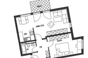 2-Zimmerwohnung mit Terrasse in ruhiger Lage – Prießnitzaue 12, 1099 Radeberger Vorstadt, Dresden – Vorschaubild 4