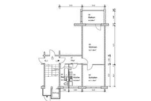 Attraktive 2- Raumwohnung mit Balkon ! – Stormstraße 9, 39108 Stadtfeld Ost, Magdeburg – Vorschaubild 2
