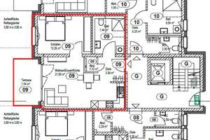 (reserviert) 2-Zimmer-Erdgeschosswohnung mit Terrasse – Donautalstraße 7/1, 89079 Wiblingen, Ulm – Vorschaubild 3