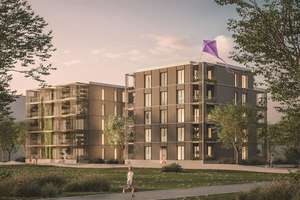 Nur noch wenige Einheiten verfügbar: Holz-Hybrid-Neubauwohnung in Mannheim-SPINELLI mit 3 Zimmern. – Leonie-Ossowski-Promenade 25, 68309 Käfertal, Mannheim – Vorschaubild 6