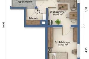 Bitte Text lesen, sonst keine Antwort! 2 Zimmer in Stuttgart Bad Cannstatt nähe Neckarufer, Wilhelma – Die vollständige Adresse der Immobilie erhältst du vom Anbieter., 70376 Neckarvorstadt, Stuttgart – Vorschaubild 14