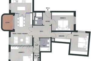 Sehr repräsentative möblierte 4 Zimmer Wohnung in Ku'Damm Nähe – Wittelsbacherstr. 15, 10707 Wilmersdorf, Berlin – Vorschaubild 33